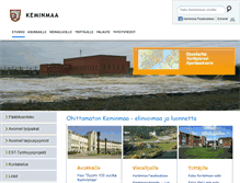 Tablet Screenshot of keminmaa.fi